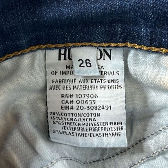 Hudson Krista Ankle Super Skinny Jeans Size 26 - Picture 8 of 9